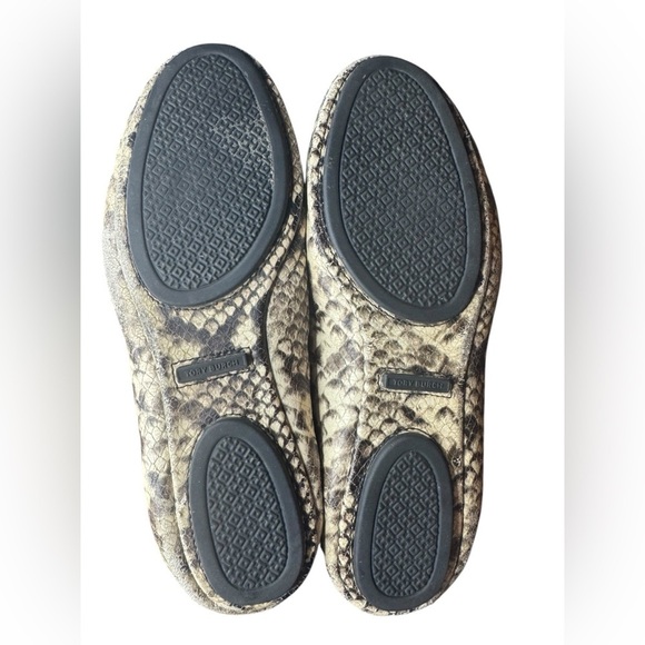 Tory Burch Minnie Flat Size 6.5 Snakeprint - Picture 11 of 11